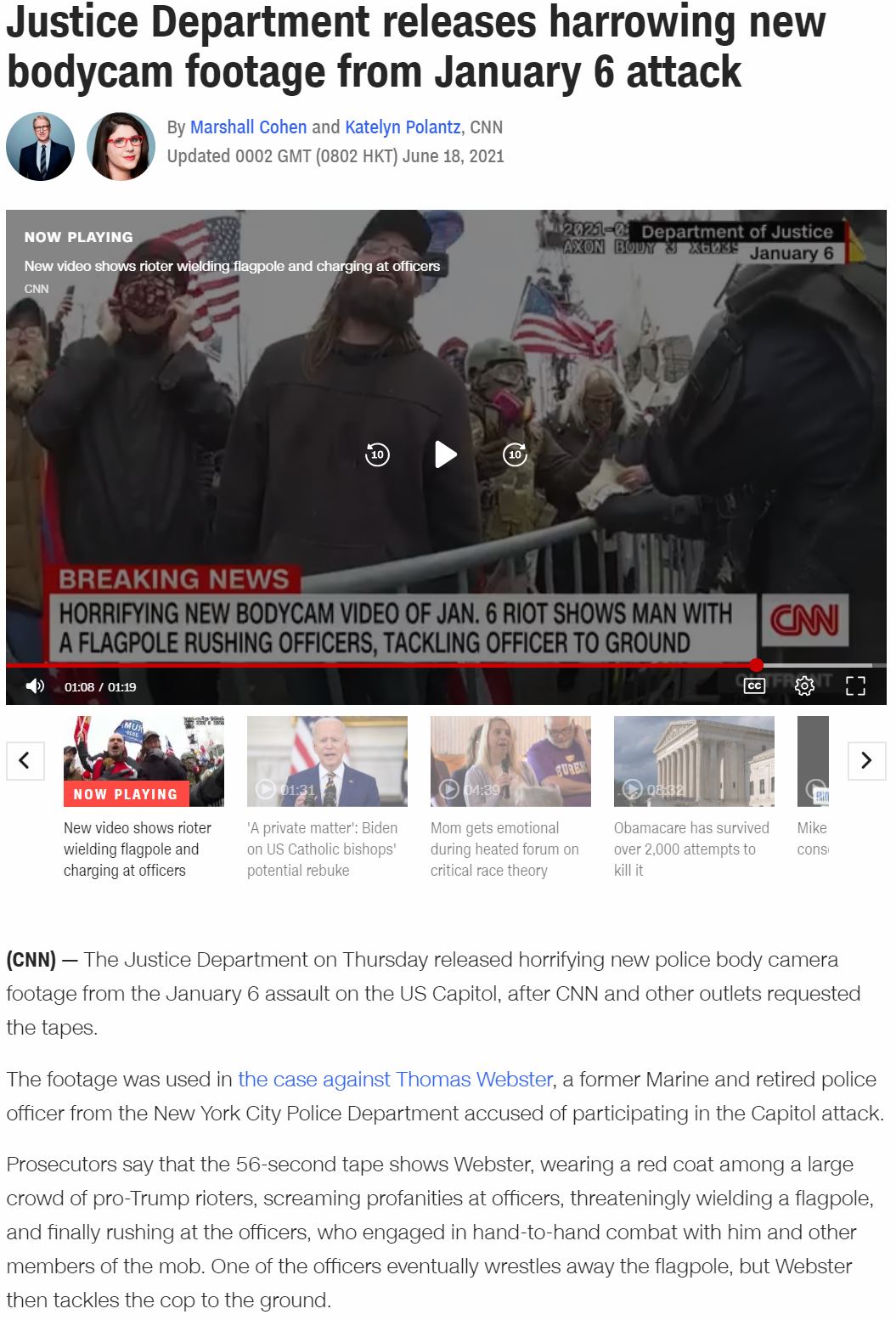 Staged Attack on US Capitol